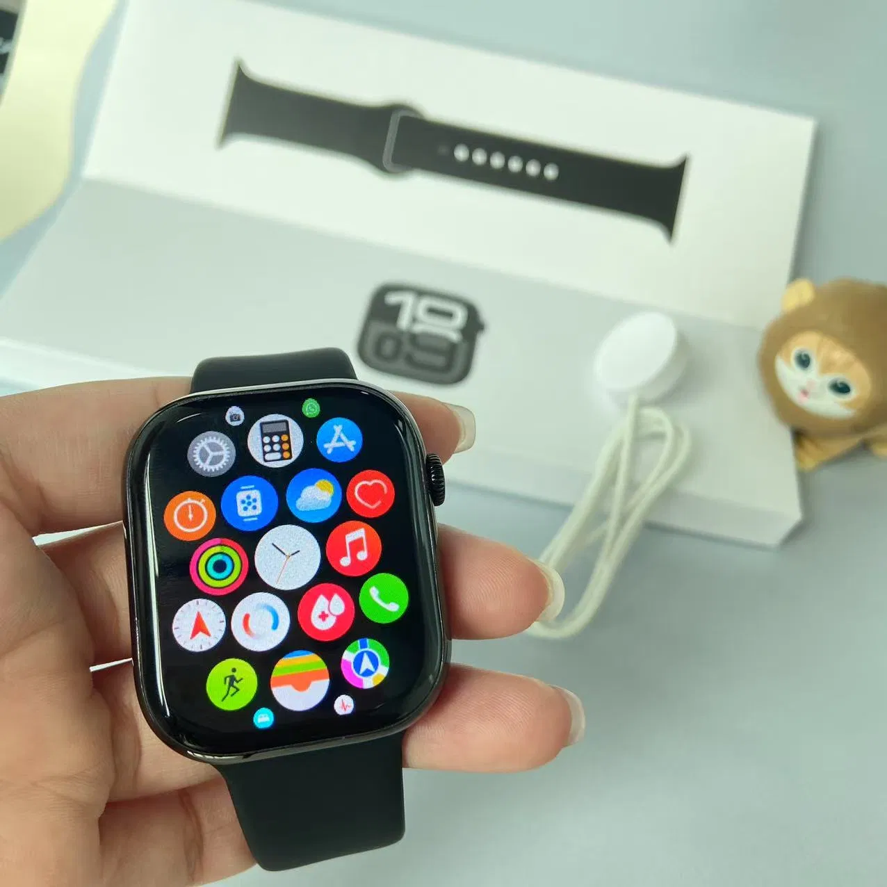 2025 AAA++1: 1 Replica of S10 Basic Version! Inserting Blood Pressure Monitoring and Bluetooth Connection to Watch to Play Music in The Hundred Yuan Range.