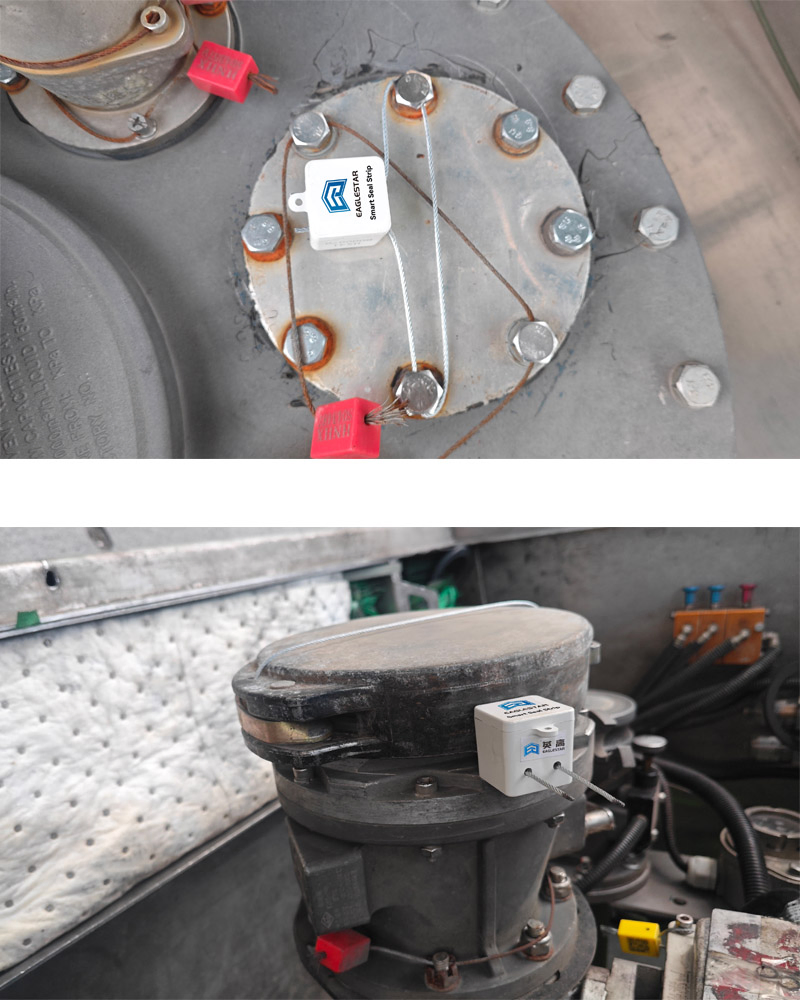 Explosion-Proof Reusable Lead Seal High Tensile Strength Cut Alarm for Petrochemical Logistics
