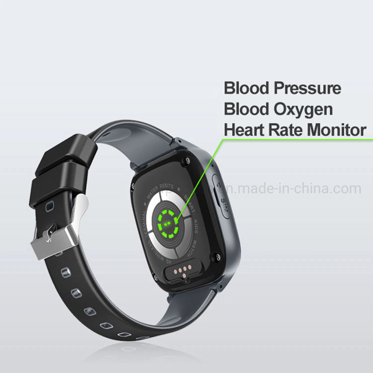 China factory new 4G IP67 Waterproof Video Call Senior Smart GPS Tracker Watch with Heart Rate blood pressure Fall Down Alarm D41U