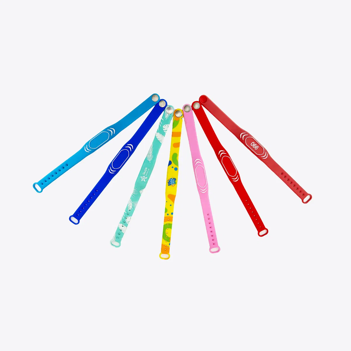 Waterproof NFC Bracelets Smart Bracelet RFID Silicone Bracelet Festival Wristband