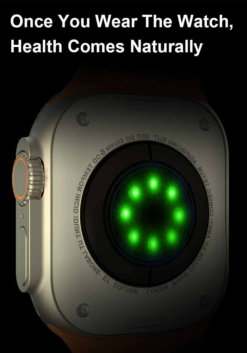 24 Hours Real Time Blood Pressure Oxygen Monitoring Easy Health Smartwatch