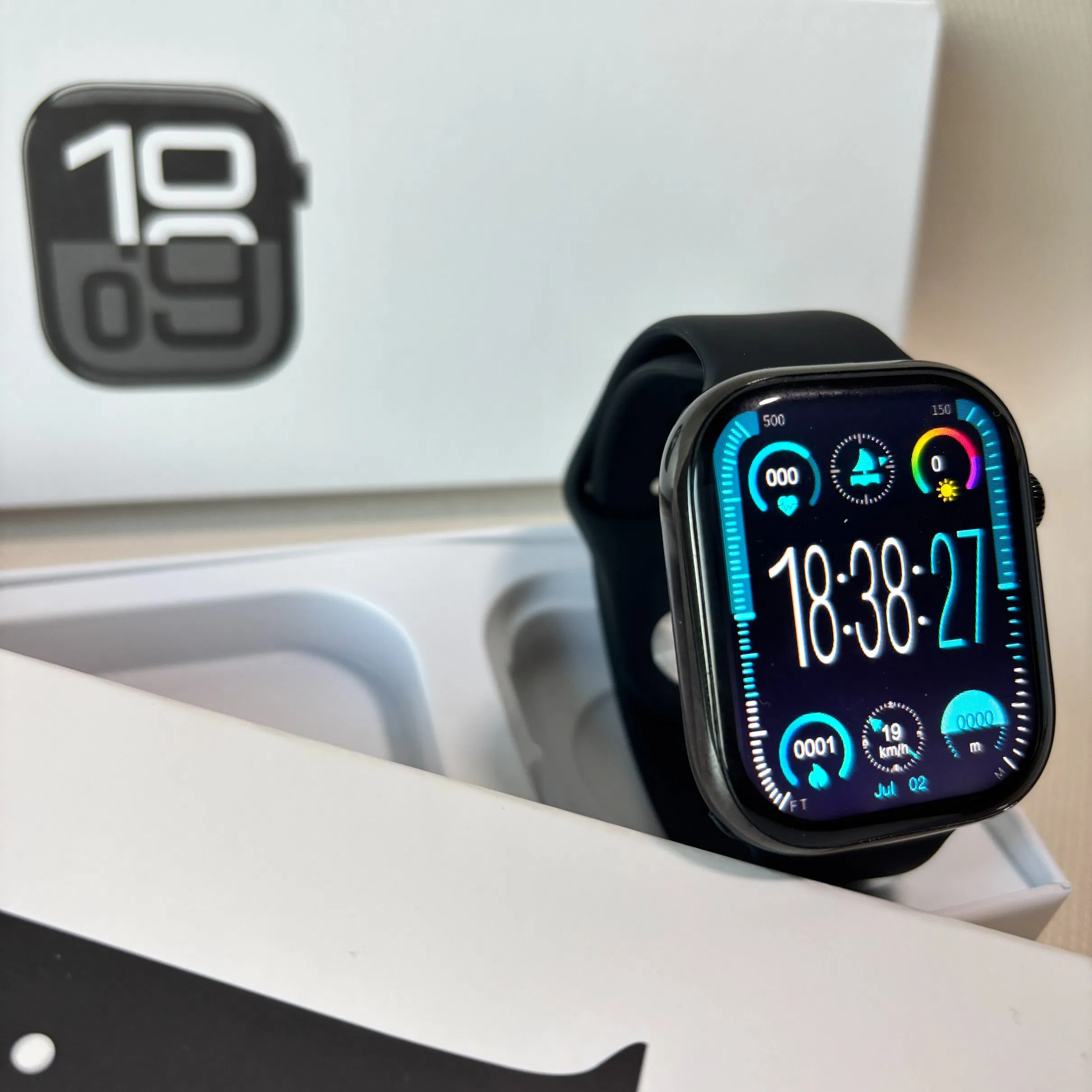 1:1 High-Quality S10 Replica Smart Watch for Sports Bluetooth, Basic Mode, Great Valuefeatures: Step Tracking, Sports Challenges,Offline Music,Bluetooth Connet