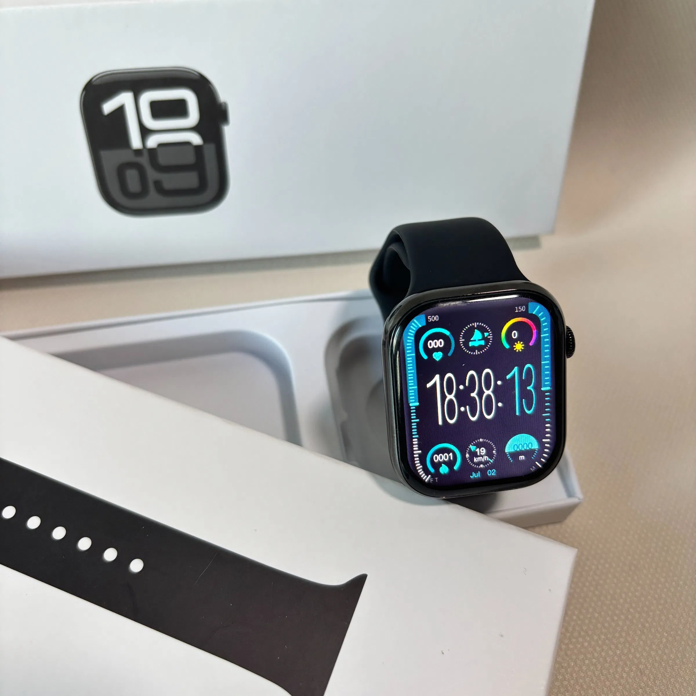 1:1 High-Quality S10 Replica Smart Watch for Sports Bluetooth, Basic Mode, Great Valuefeatures: Step Tracking, Sports Challenges,Offline Music,Bluetooth Connet