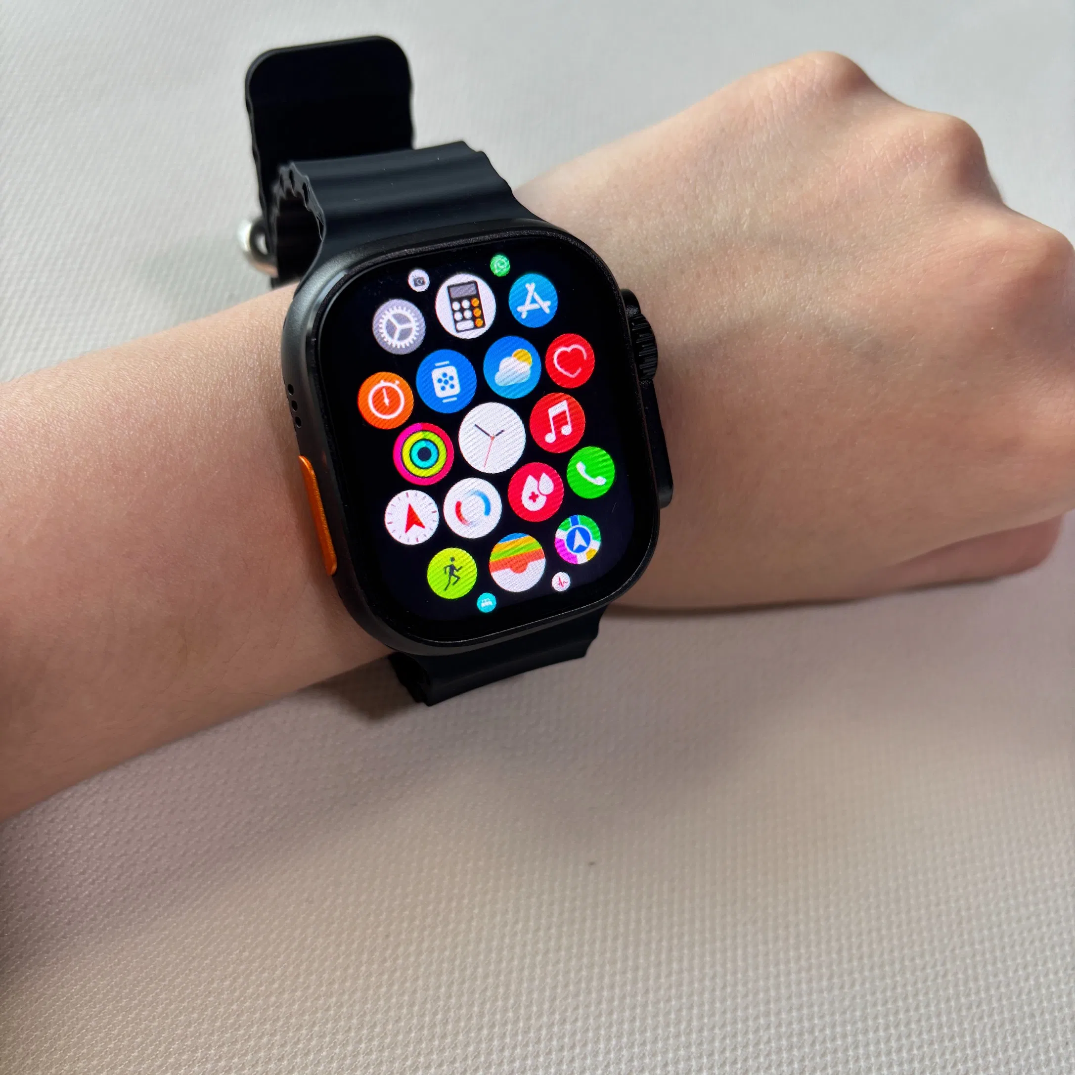 Smart Watch Fall/Car Accident Detection Sos Emergency Contact Ocean Strap Health Butler Smart Watch