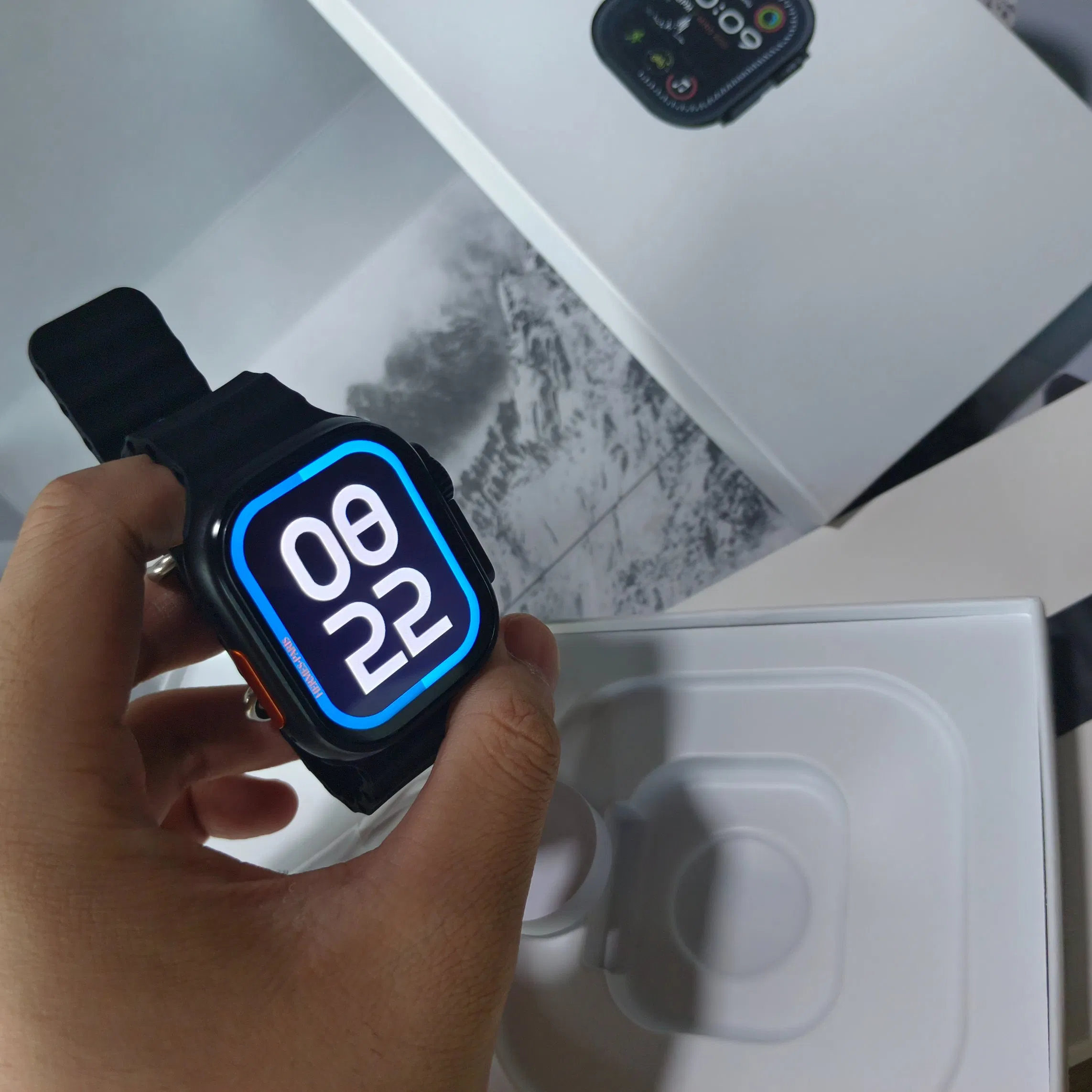 AAA+++ High Quality The High-Quality Smartwatch Ultra 2 Supports Functions Such as Blood Pressure &amp; Oxygen Monitoring and Heart Rate &amp; ECG Monitoring etc