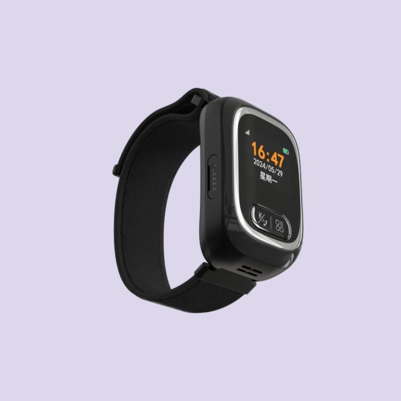 GPS Smartwatch for Seniors with Sos Button and Touch Screen