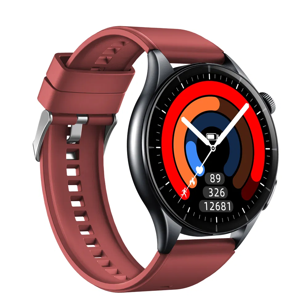 The Latest IP68 waterproof Digital bluetooth smart watch with HR blood pressure SPO2 body temperature for Senior healthcare E458