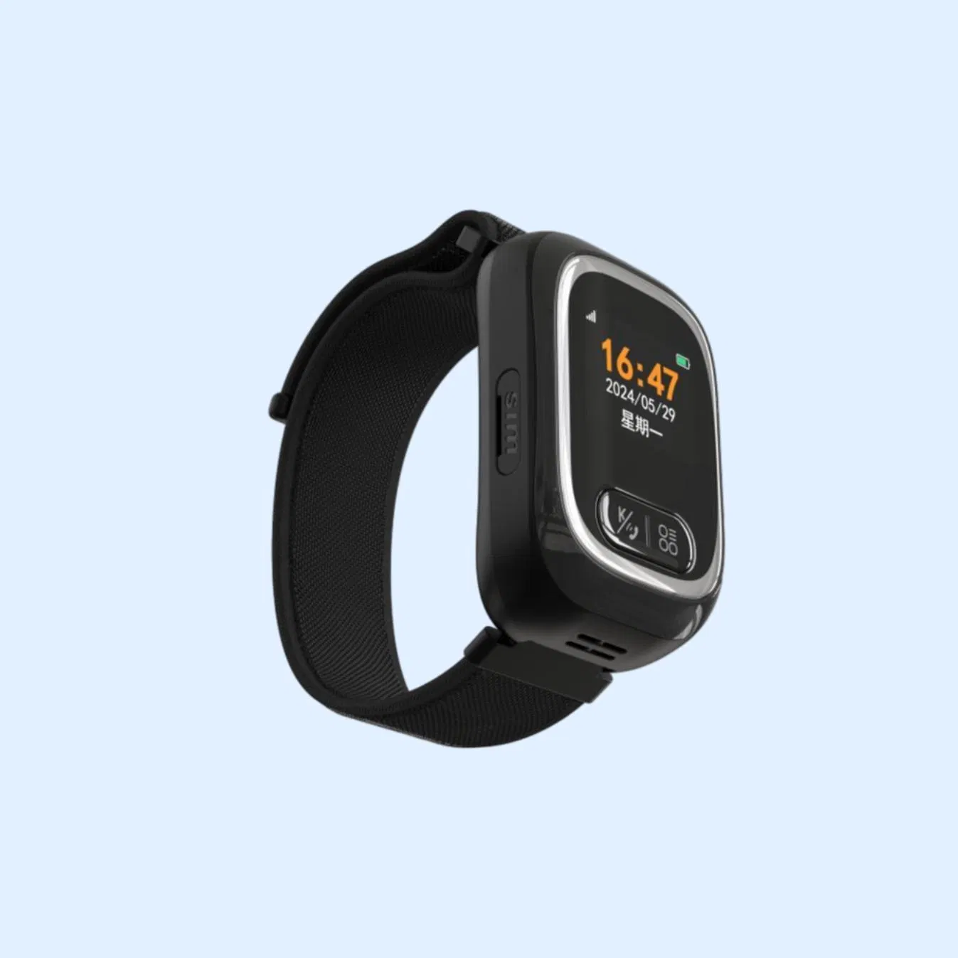Smartwatch for Elderly with GPS Tracking and Sos Feature