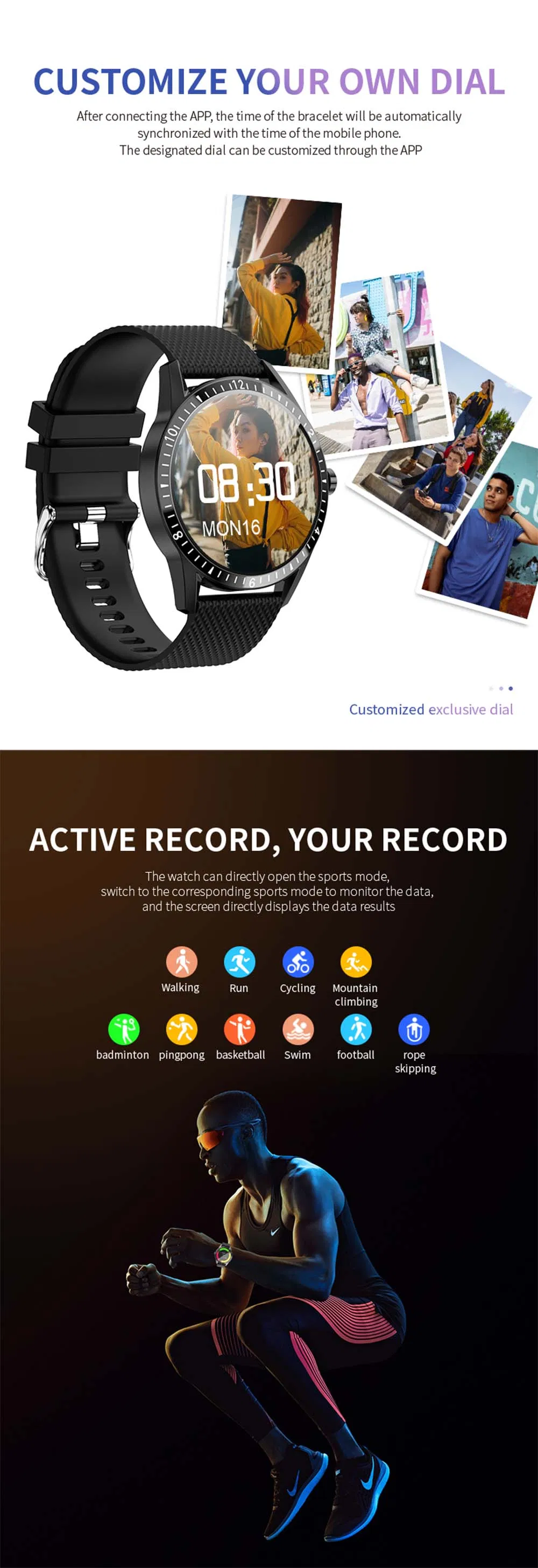 Y20 Smartwatch View 2