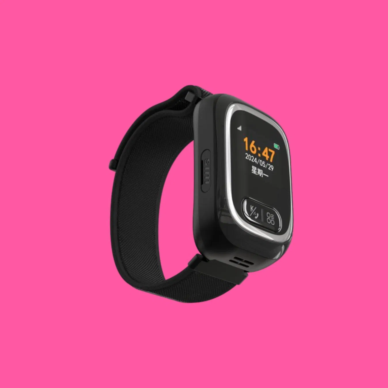 LTE Smartwatch with GPS Tracker for Elderly Health Monitoring