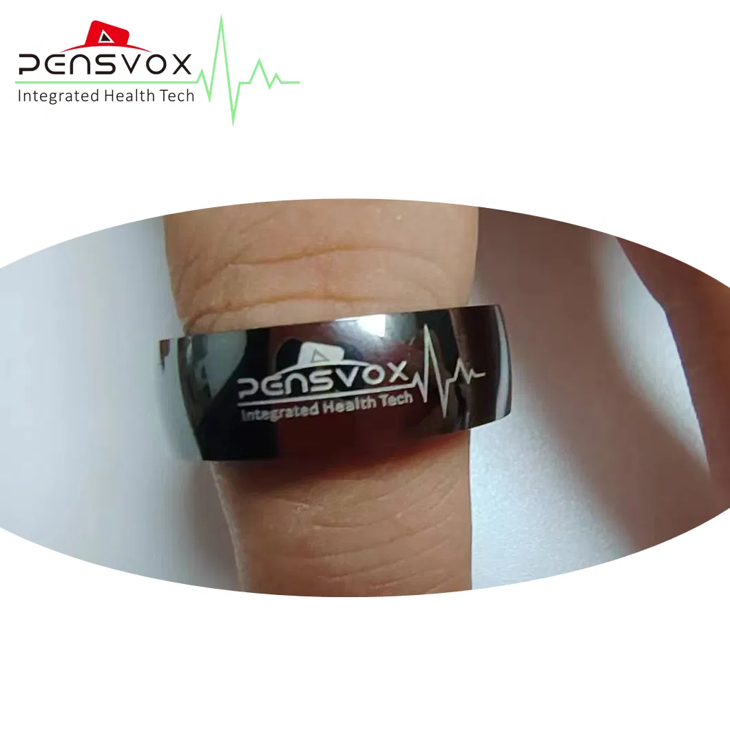 Wireless Charging Smart Health Ring for Bluetooth Medical Alert Devices