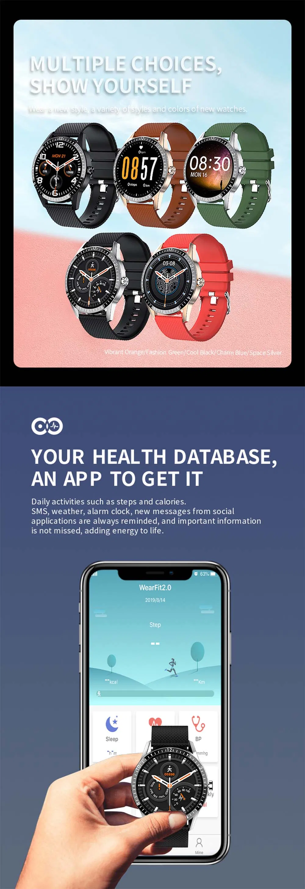 Y20 Smartwatch View 4