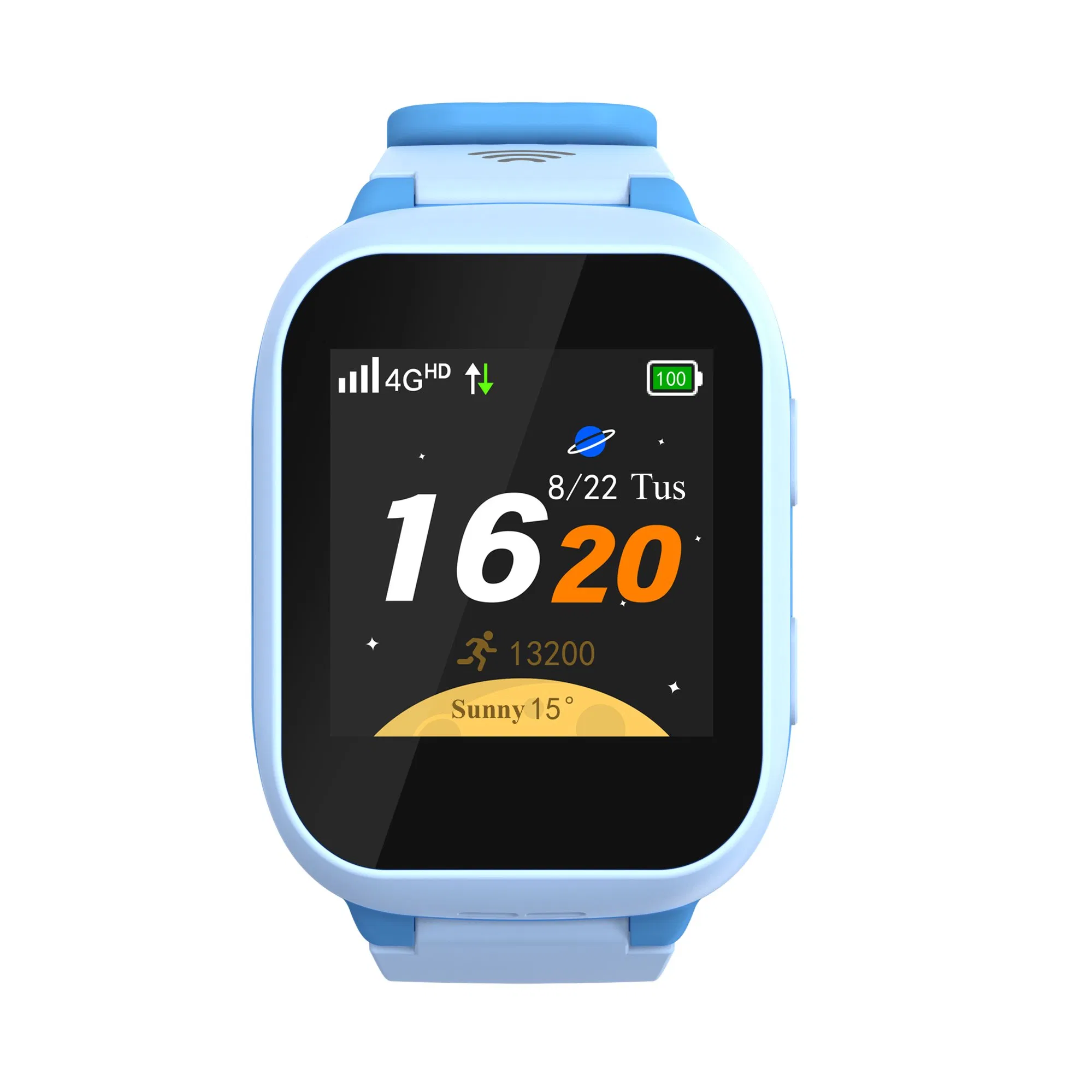 Advanced Children Location Tracking Smartwatch with Family Call and Sos Function