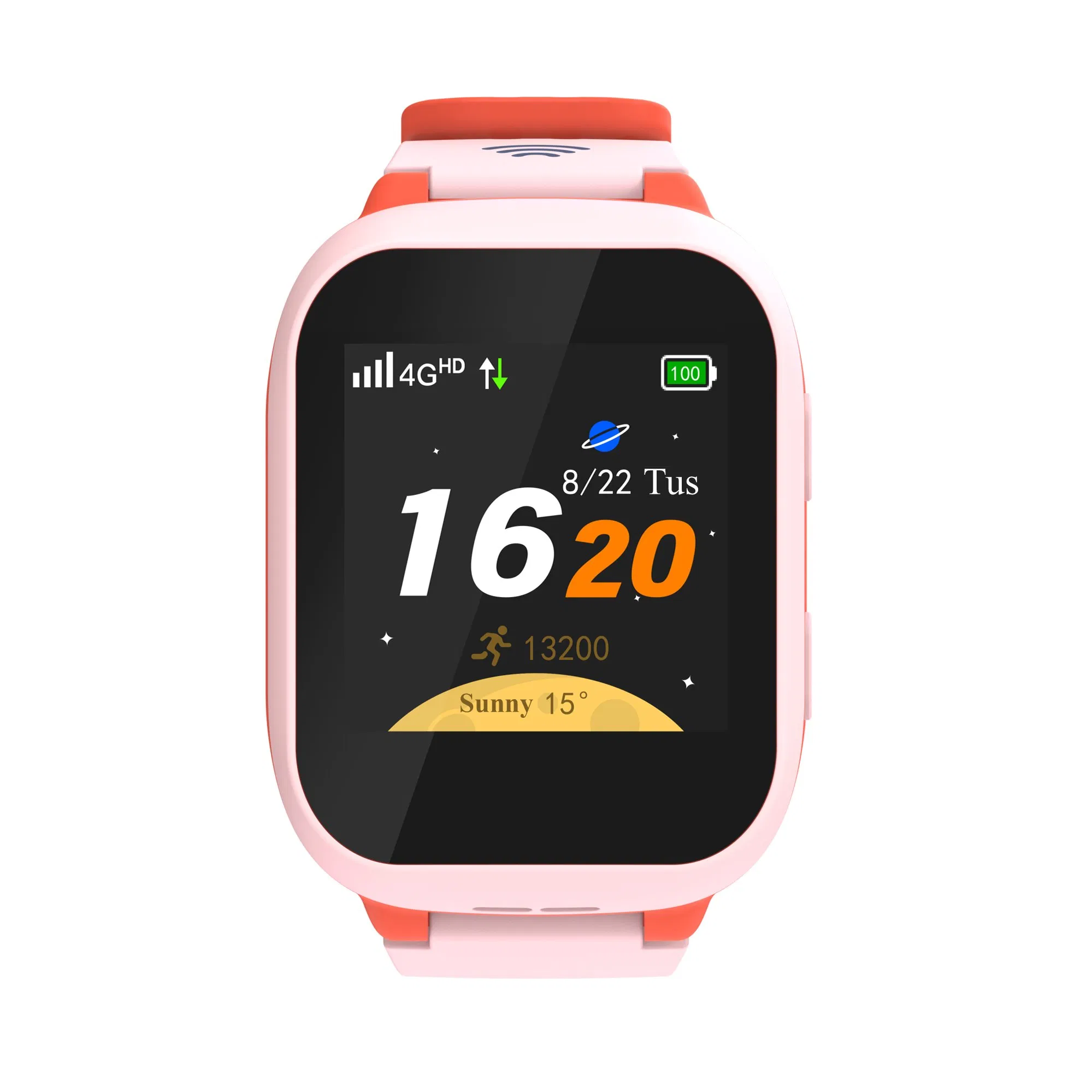 Advanced Children Location Tracking Smartwatch with Family Call and Sos Function