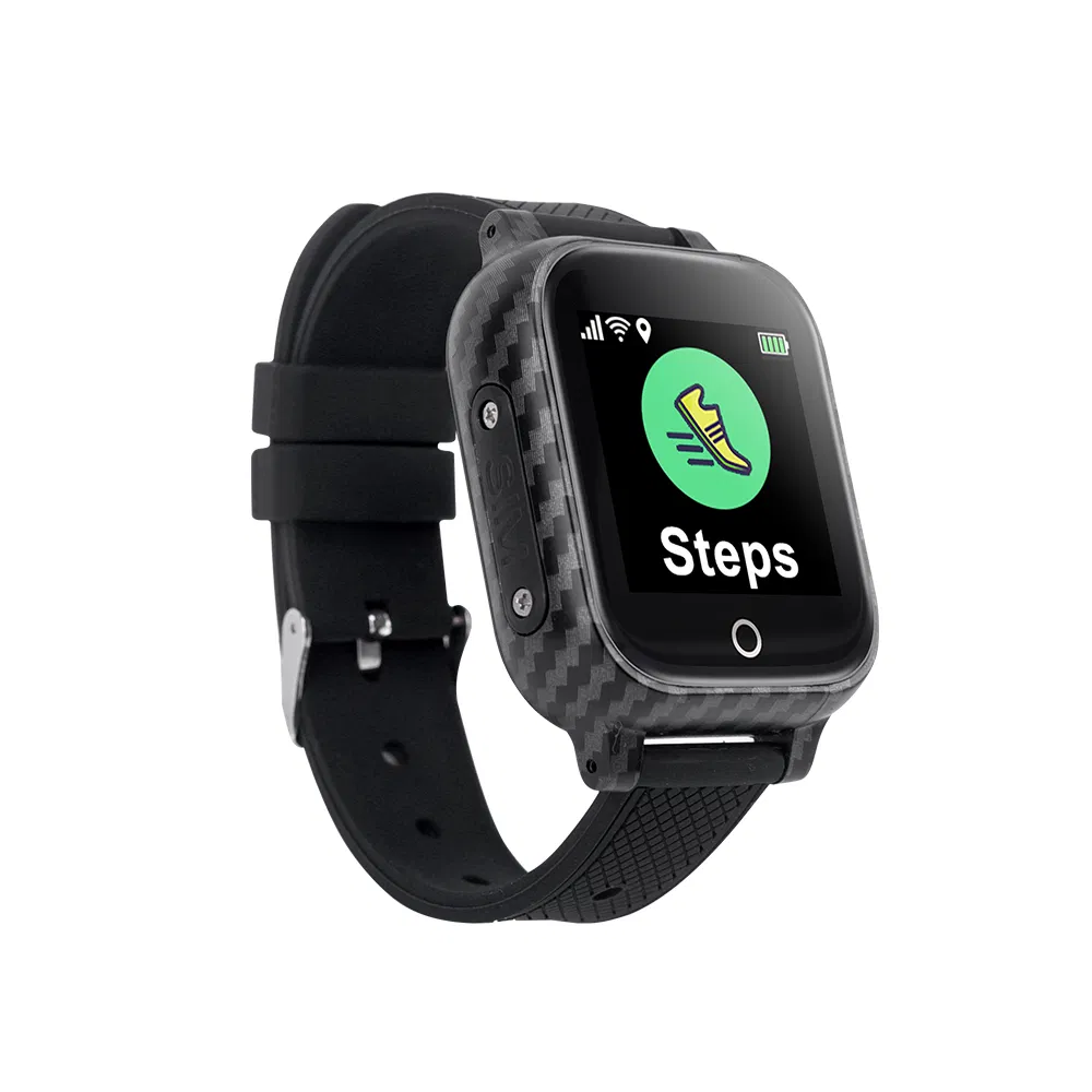 New Arrival GPS Location Tracking with Body Temperature Sensor Thermometer Smart Phone Watch