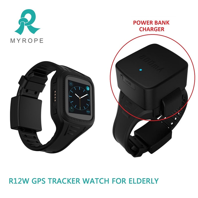 Long Battery Life GPS Bracelet for Prisoner Strap Tamper Proof Elderly Smart Watch GPS