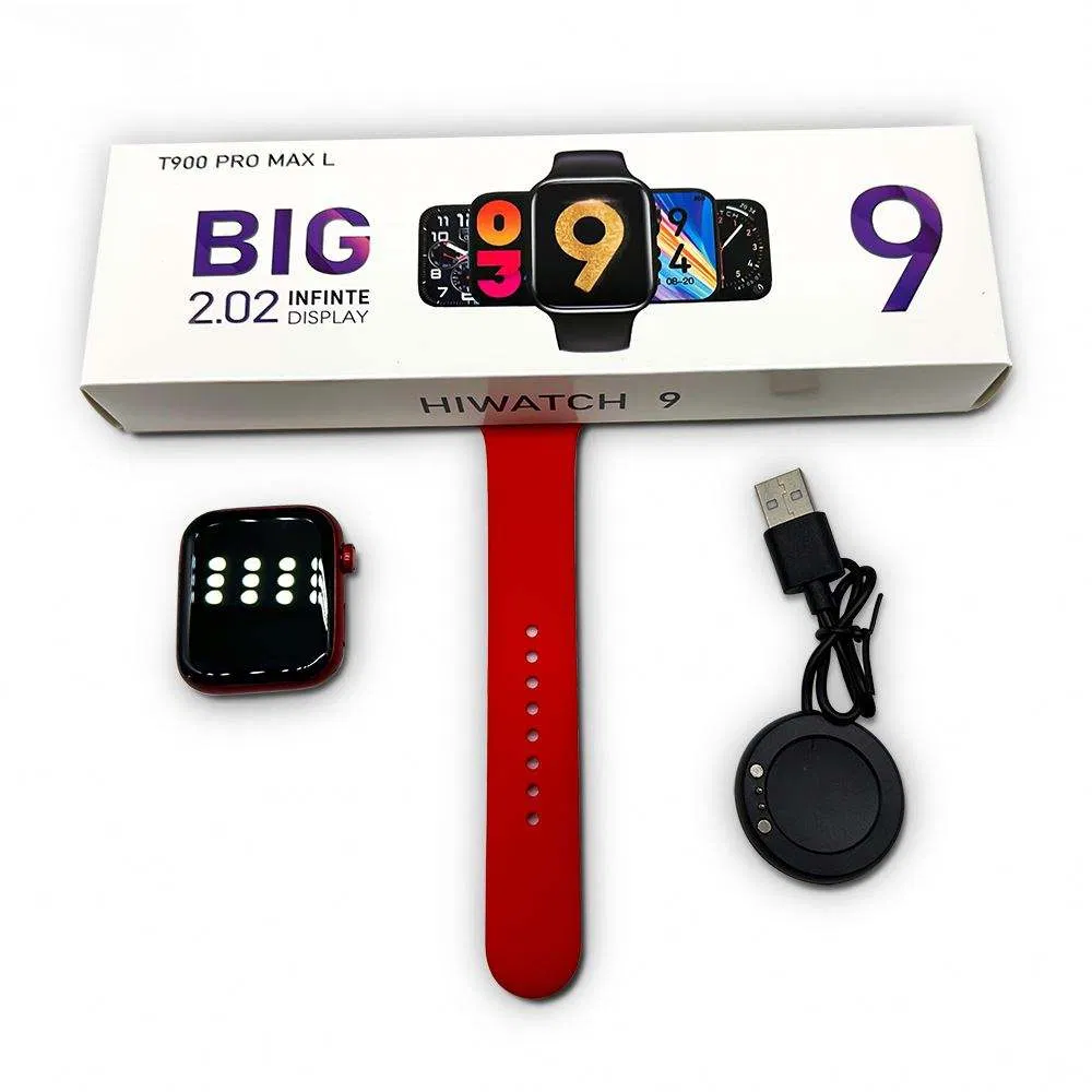 Hi Watch T900promax Smart Watch Wireless Charging Smartwatch Blood Pressure Heart Rate Monitoring Smart Watch for Men Women