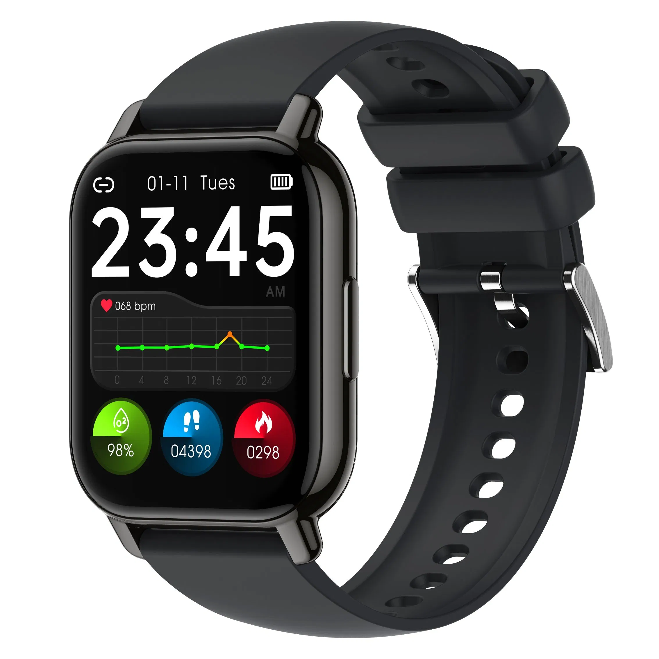 HD OLED Display Smart Watch for BLE Call Heart Rate Blood Oxygen Sleep Monitoring Ios Support IP67