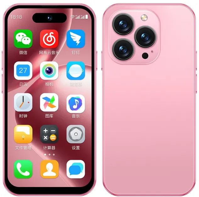 Android Smart Mobile Phone Side View