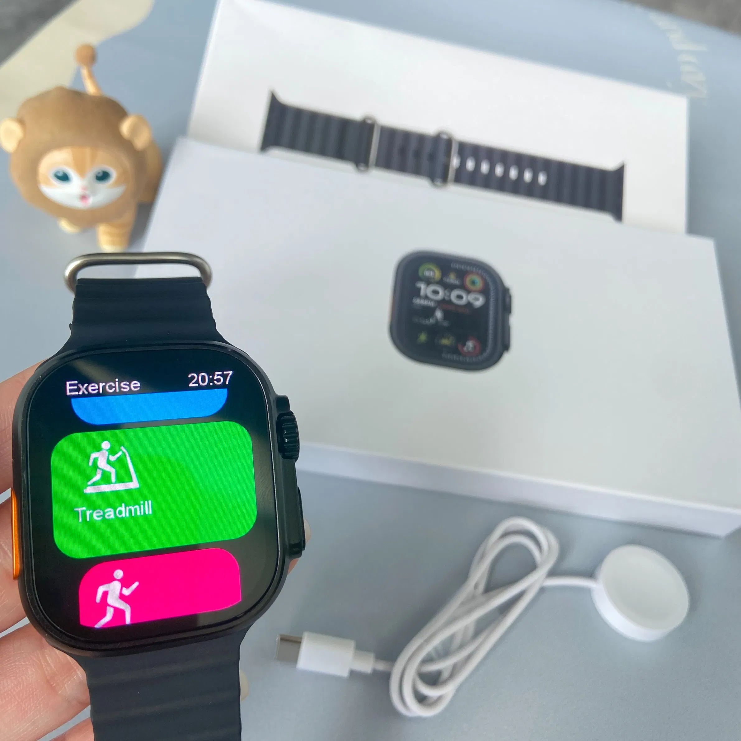 High Quality 1: 1 Ultra2 S10 Electronic Monitor Health Heart Rate Monitoring Function Bluetooth Bracelet Smart Watch