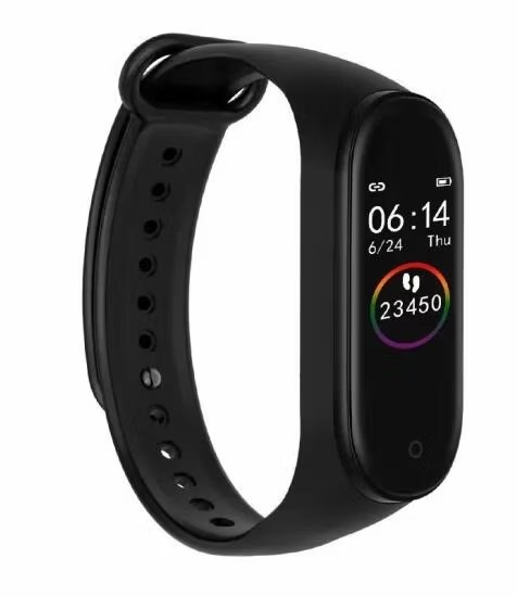 Smart Band M 1.62" Amoled Display 21 Day Battery Heart Rate Blood Oxygen Monitoring Sport Watch Waterproof