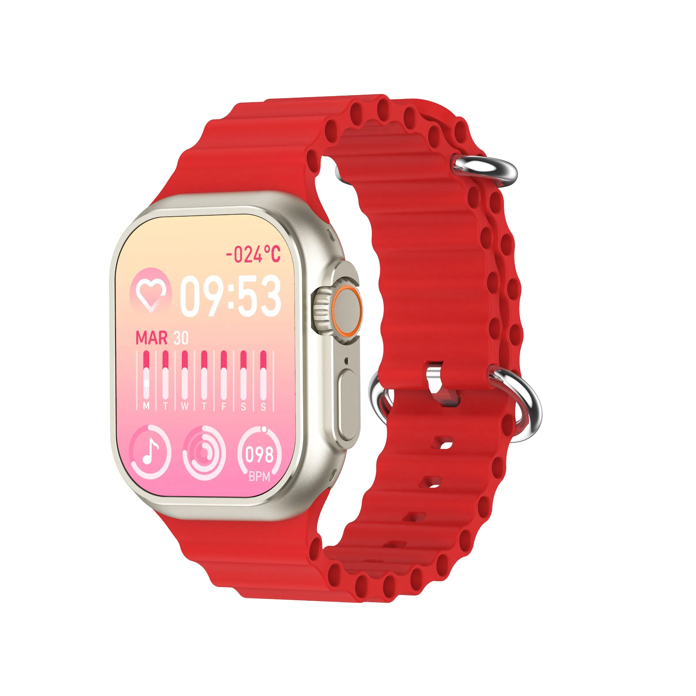 Real-Time GPS Location Tracking Feature Ensures Your Safety During Outdoor Activities Smartwatch