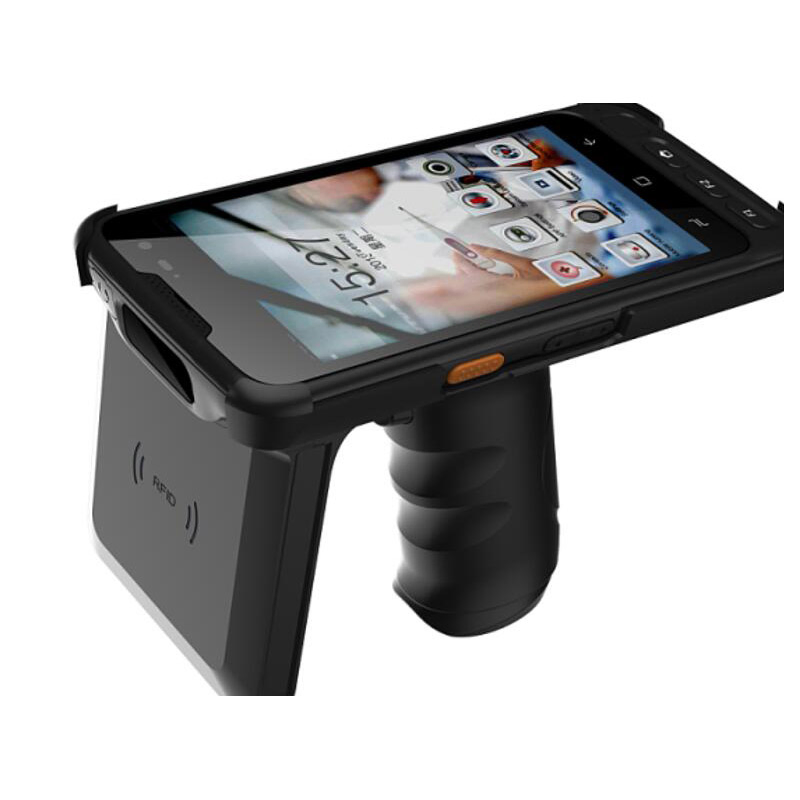 Uniwa V5s 5 Inch Rugged Handheld Fingerprint 2D Reader Scanner Android Mobile Phone