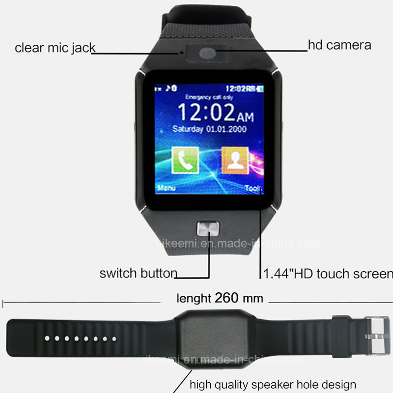 2018 Hot-Sale Bluetooth Smart Watch Mobile Phone for Android Ios