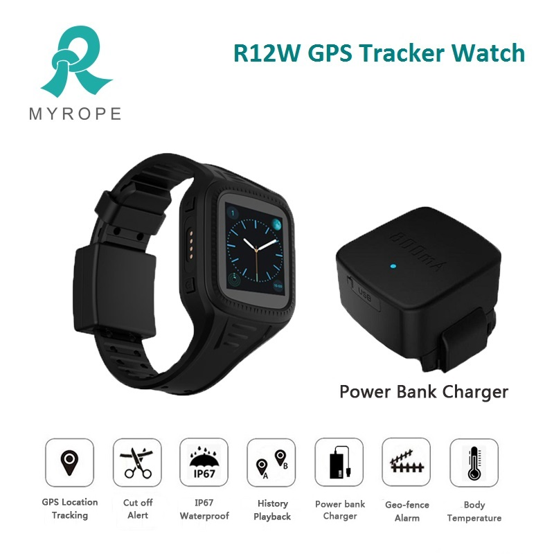 GPS Tracker Bracelet Real Time Tracking Device with Google Map and Tamper Alarm GPS Tracker for Prisoner