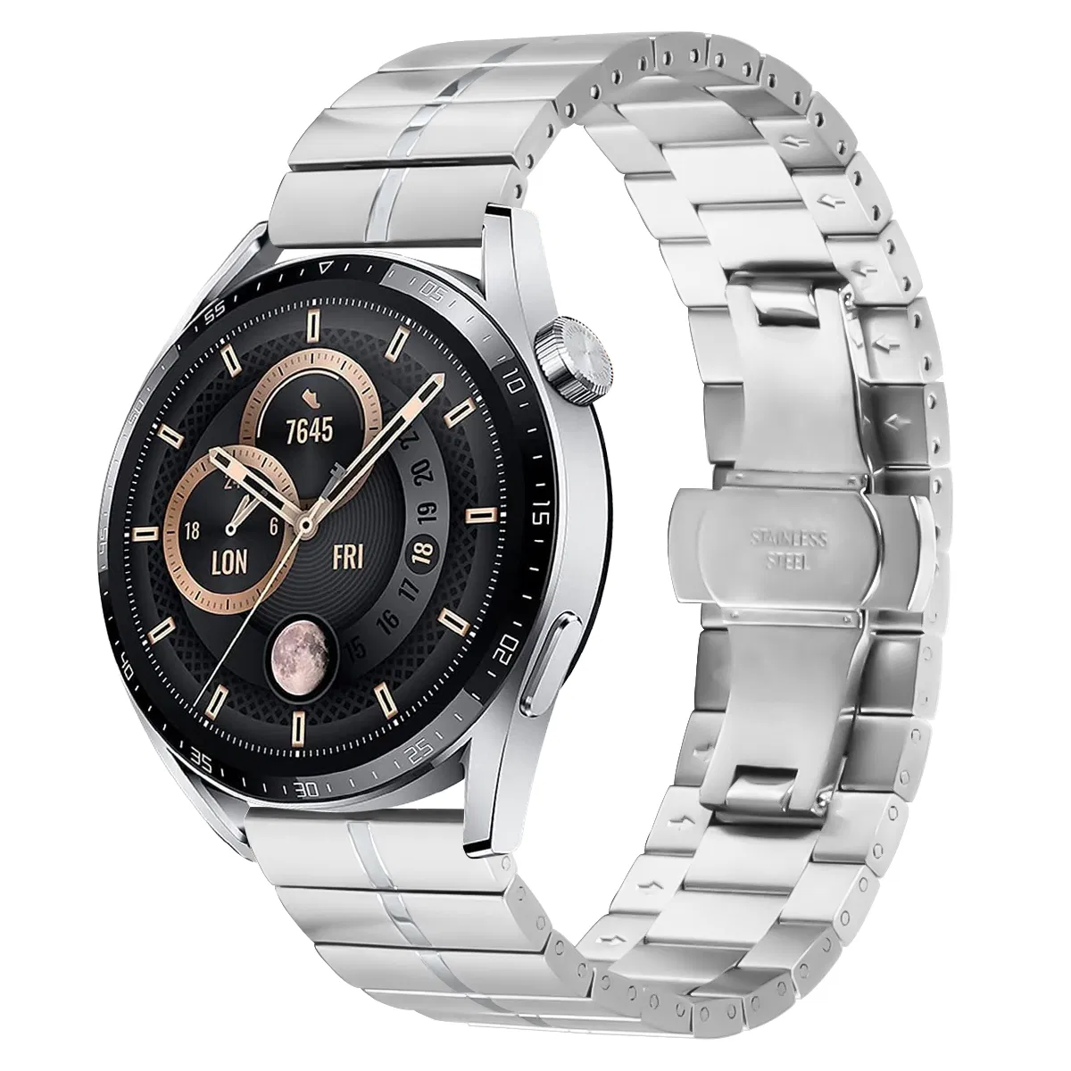 New for Huawei Watch Ultimate Stainless Steel Smart Bracelet Watch Strap with Buckle