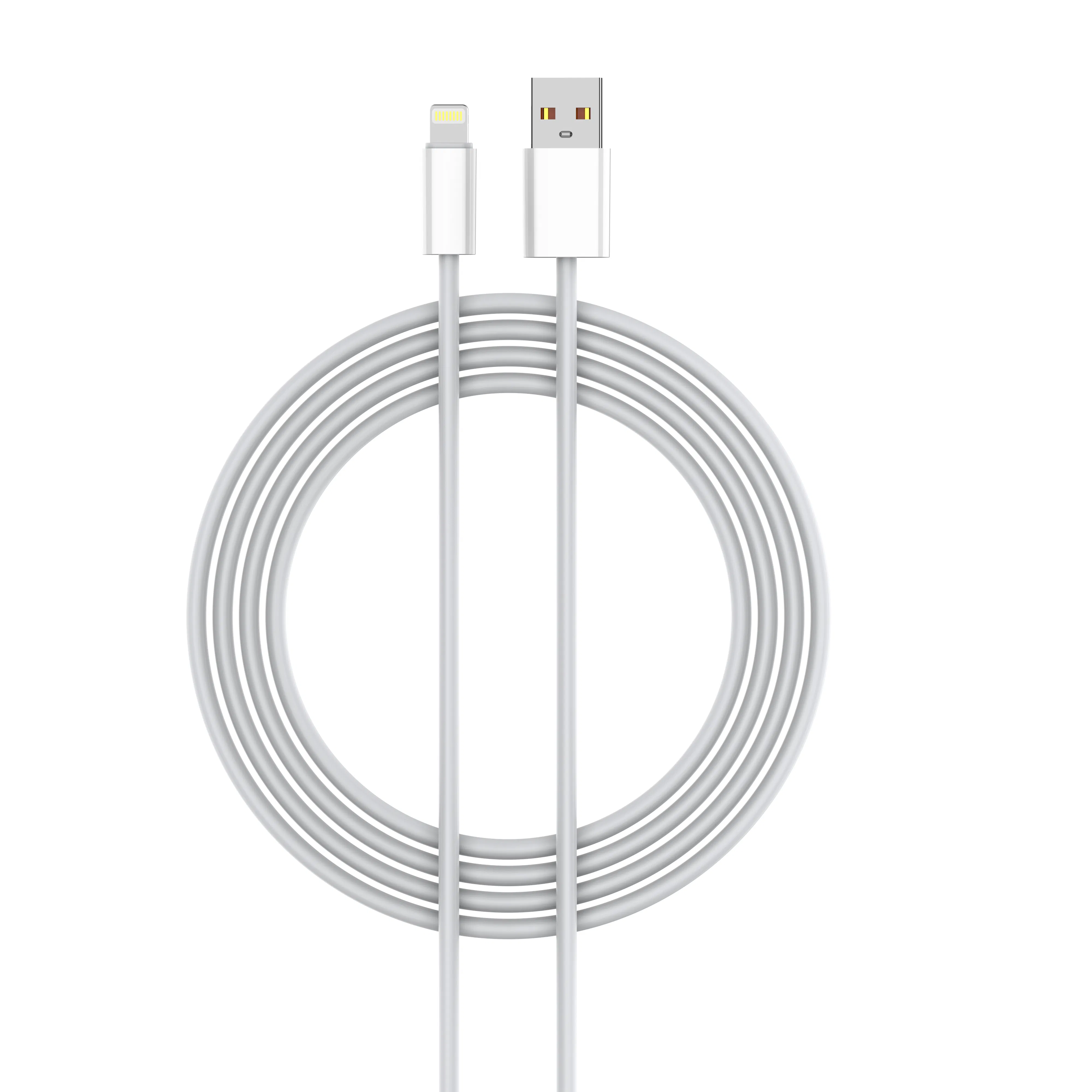 Ldnio Ls891 Type-C/Lighting/Micro USB Data Cable in White Color