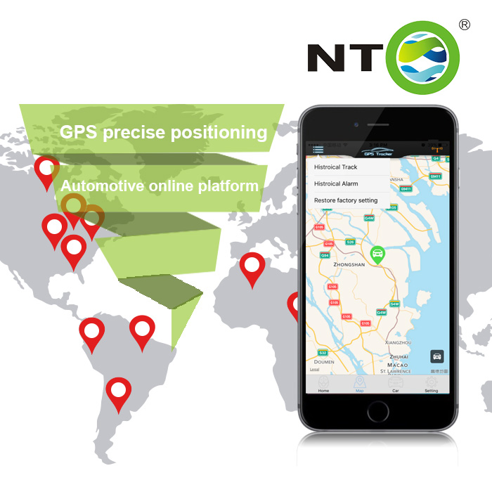 Nto Real Time GPS Tracker Waterproof Tracking Locator Device GPRS GSM Car Anti Theft