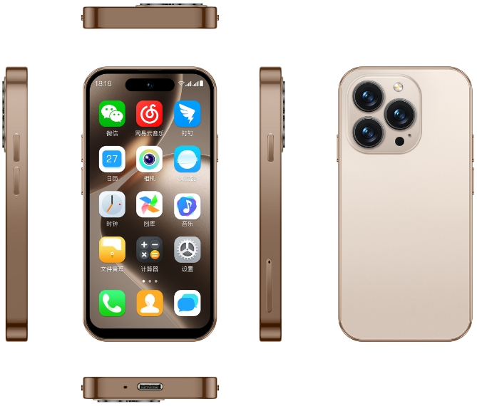 M17 PRO China Android Cell Smart Mobile Phone Battery 2000mAh Hot Selling WiFi