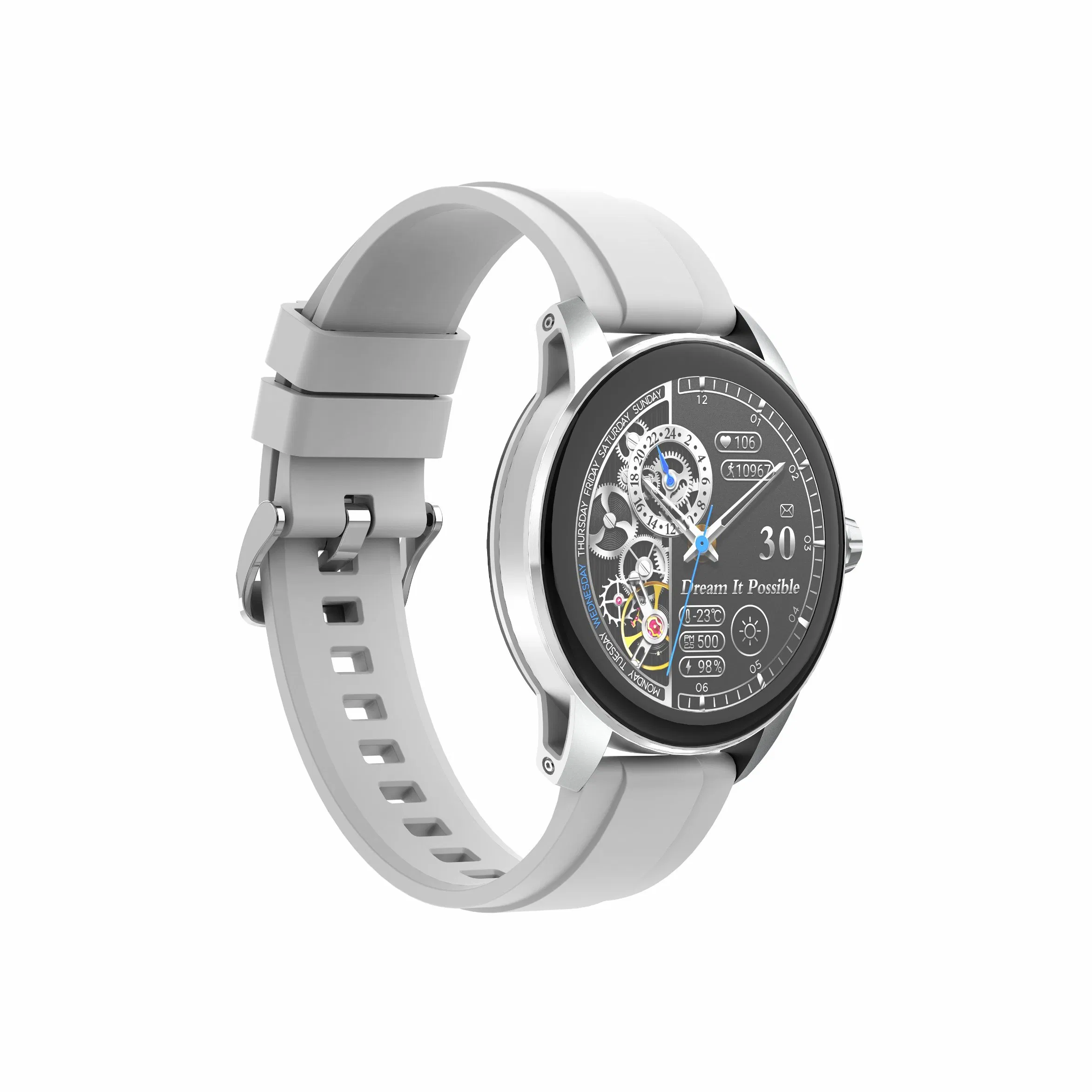 Ldnio Sw05 Smart Sports Watch with Heart Rate &amp; Blood Oxygen Monitoring IP68 Waterproof Gift Watch