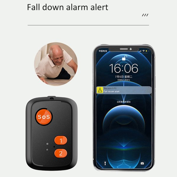 China factory 4G Waterproof elderly GPS Tracker device with fall alert medicine notification Y41E