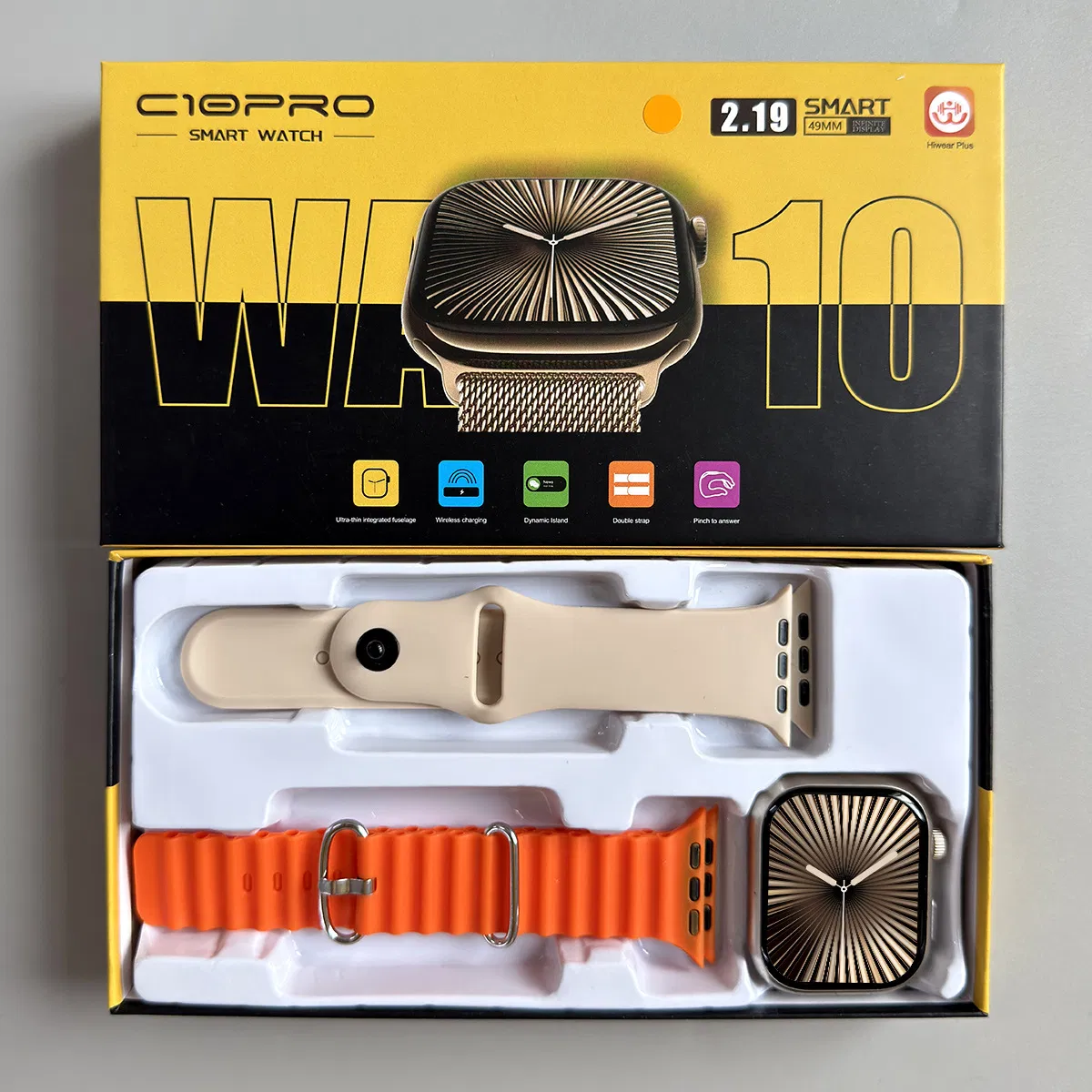 Smart Watch New Smartwatch with Bluetooth Calling, Message Alerts, Heart Rate Monitoring, Step Counting, and Fitness Tracking