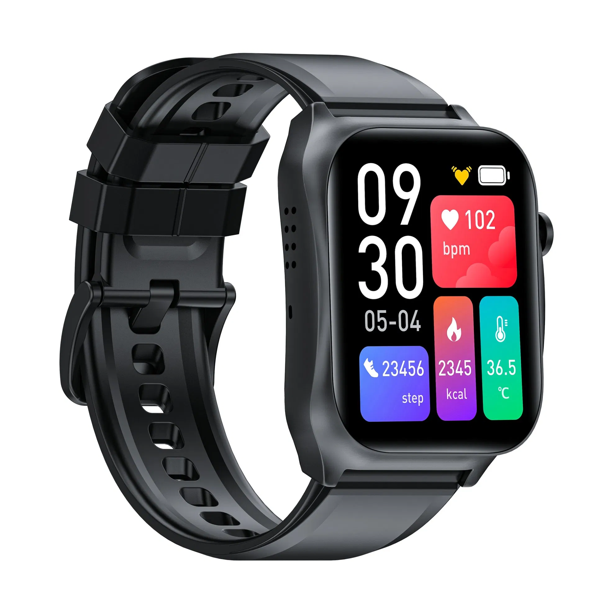 Smart Elderly Watch with Sos Button and Blood Oxygen Monitoring