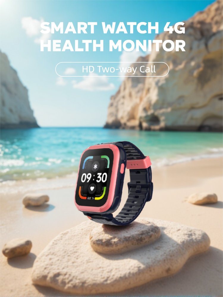 Kids GPS Tracker Health Tracking Fitness Smartwatch for Students