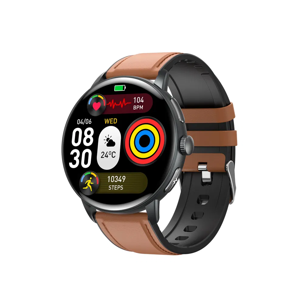 2026 New IP68 waterproof Smart Watch with AI GPT Q&A ECG Heart Rate BP SPO2 Non-invasive Glucose for Senior Health E473