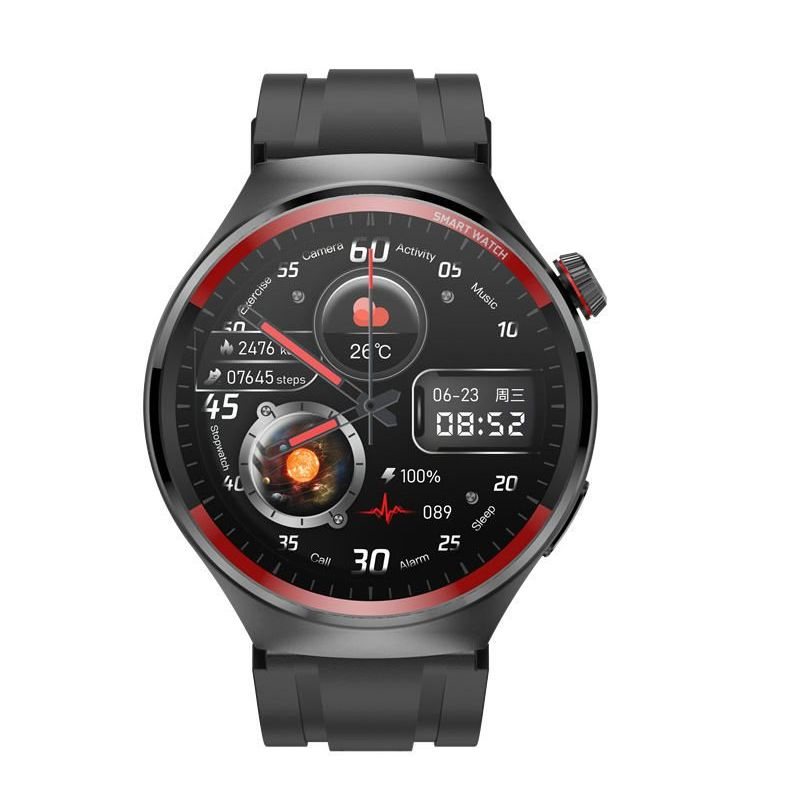 Advanced Amoled Smartwatch 2024 - Multi-Sport Fitness Tracker with Heart Rate Monitoring