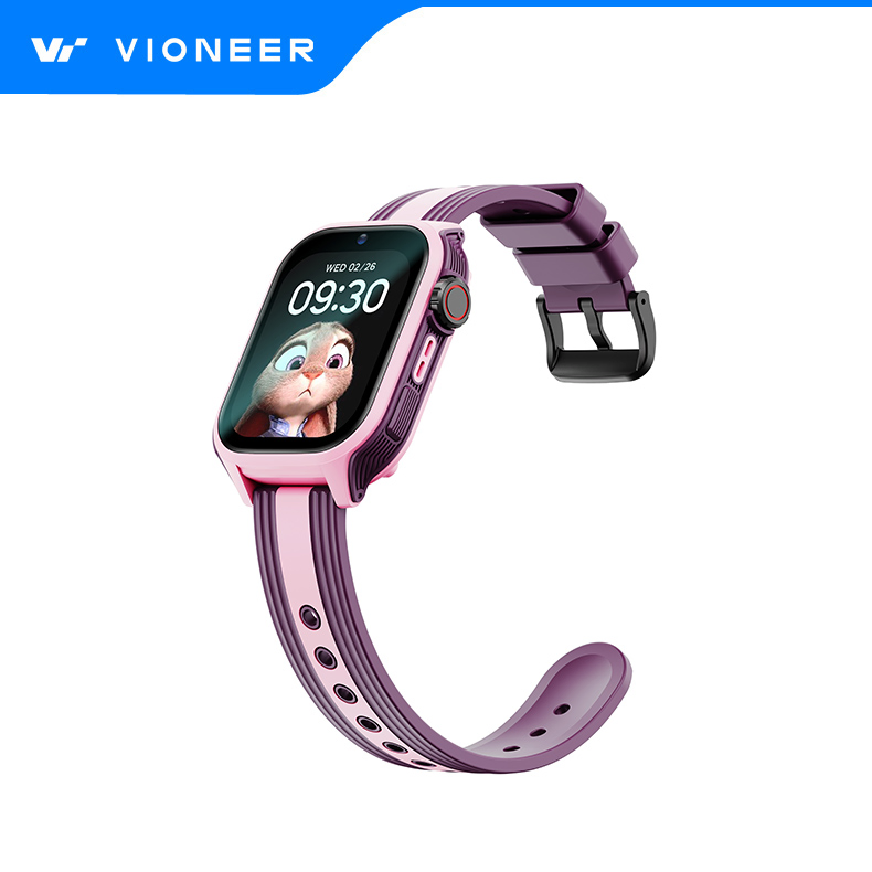 Vioneer Global 4G LTE Multiple High Precise Tracking Safe Zone History Playback 24 Hours Safeguard Child GPS Phone Watch