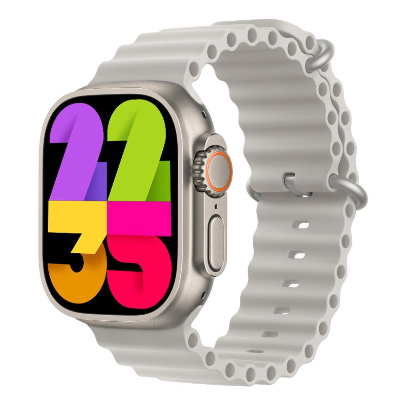 2024 The Latest IP67 Waterproof Bluetooth Smart Watch with Heart Rate Blood Pressure Body Temperature Monitoring HK9 Ultra2