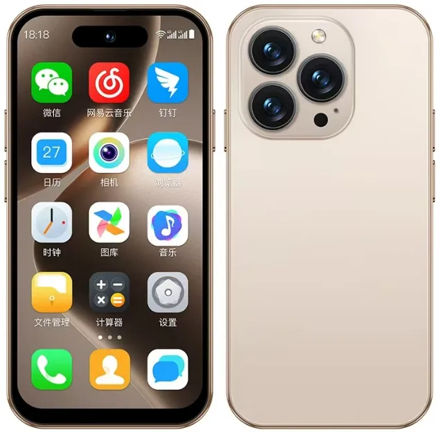 Android Smart Mobile Phone Rear View