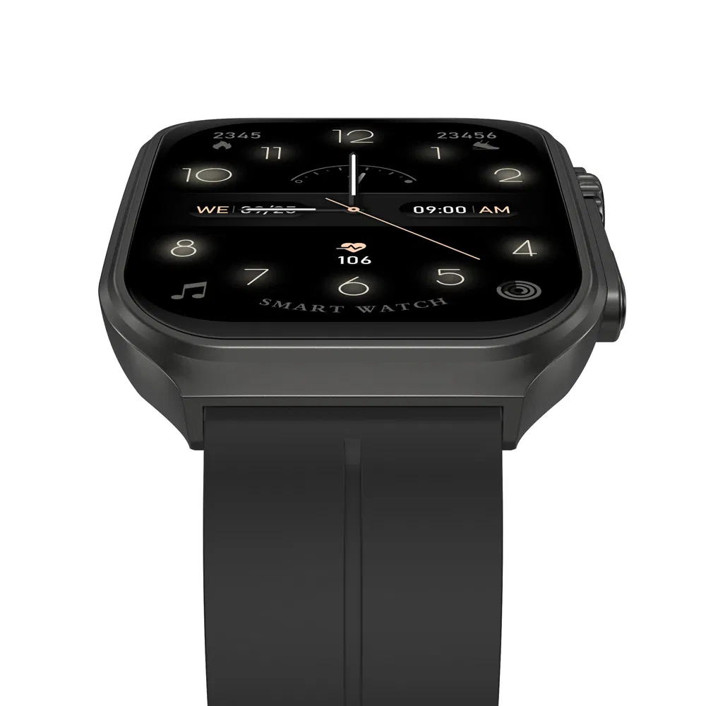 Waterproof Smartwatch for Fitness Tracking and Heart Rate Monitoring