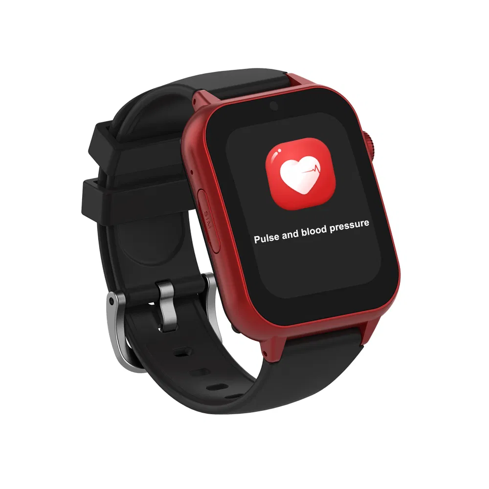 Top sell China manufacture 4G smart GPS tracker watch with Heart rate blood pressure SPO2 fall down detection SOS call D44S