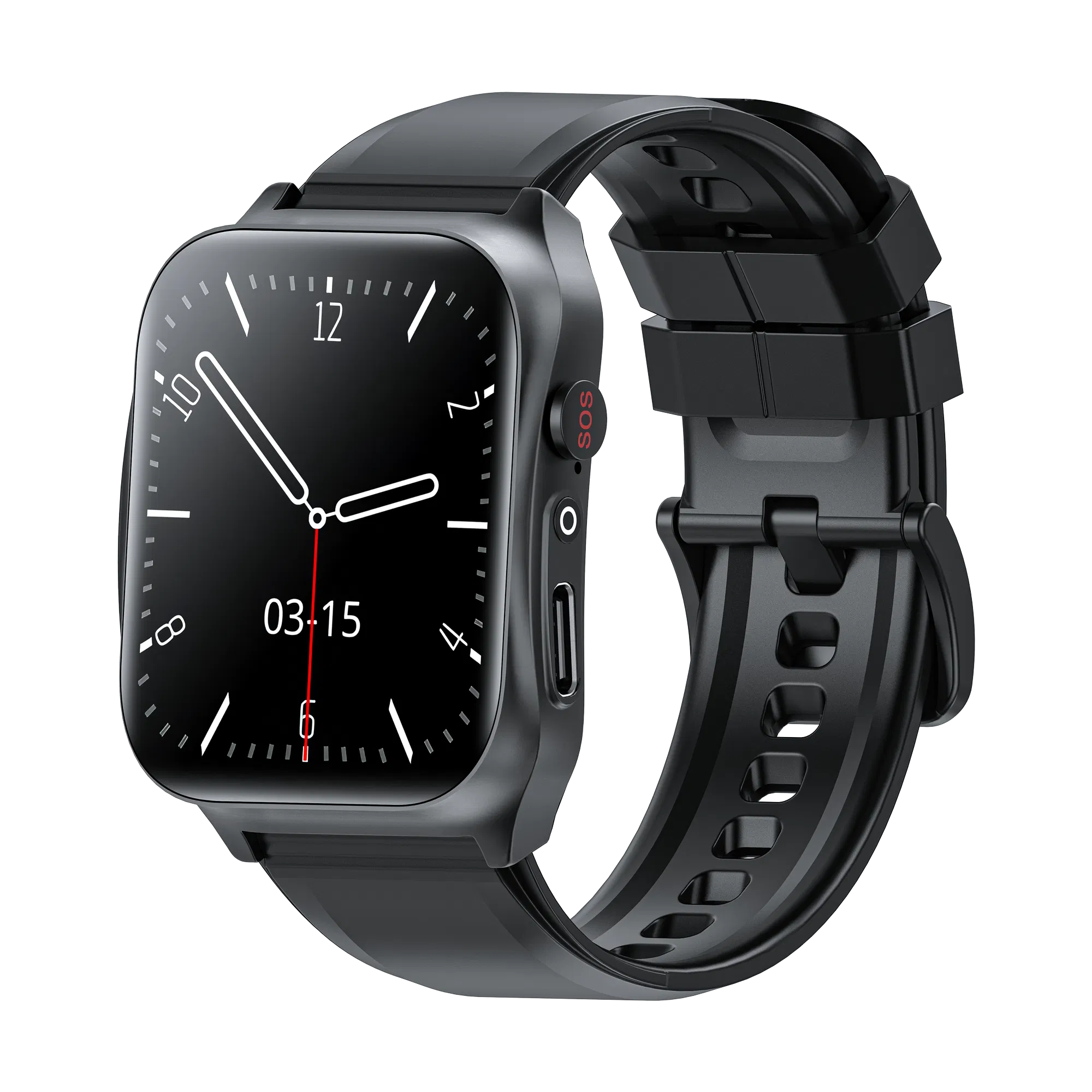 Durable Android Smart Watch for Seniors with SIM and Features