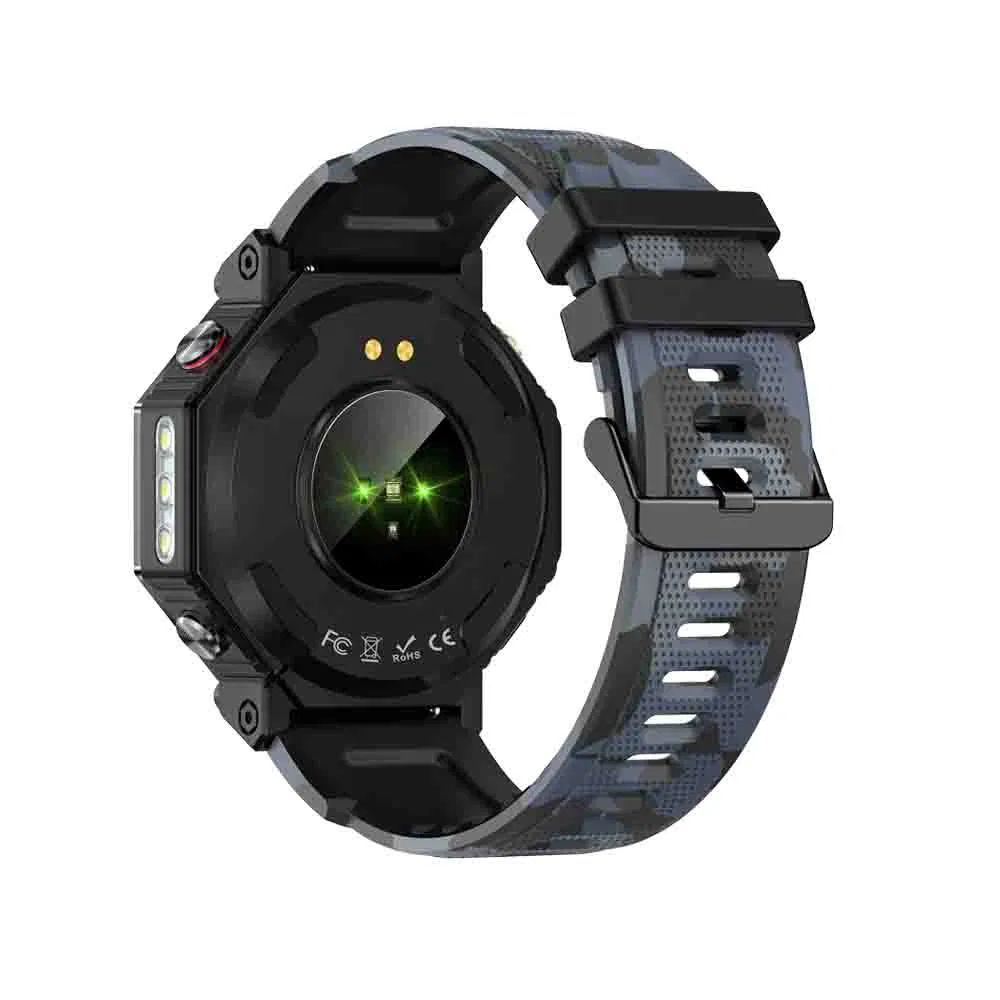 Wholesale China factory 3ATM waterproof senior healthcare smart bluetooth watch with heart rate blood oxygen blood pressure monitoring KC91