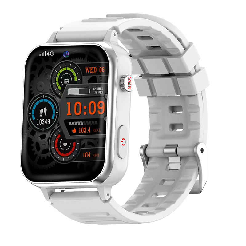 OEM Anti-Fall GPS Smart Watch Video Camera for Elderly with Health Monitoring Support Sdk Protocol Custom