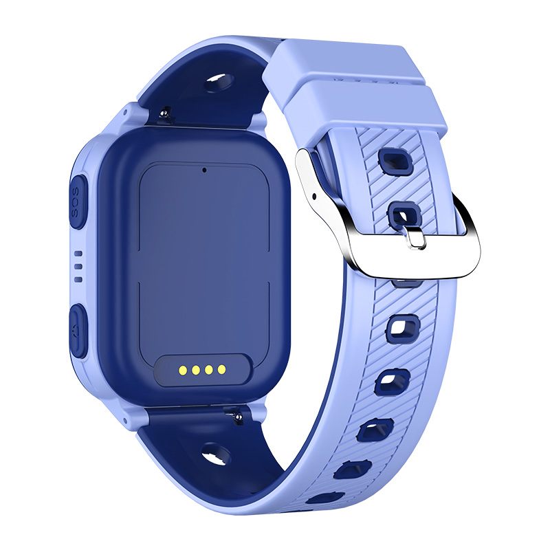 New design China manufacture 4G IP67 waterproof security kids smart GPS watch tracker device with video call SOS panic button live map monitoring D36C