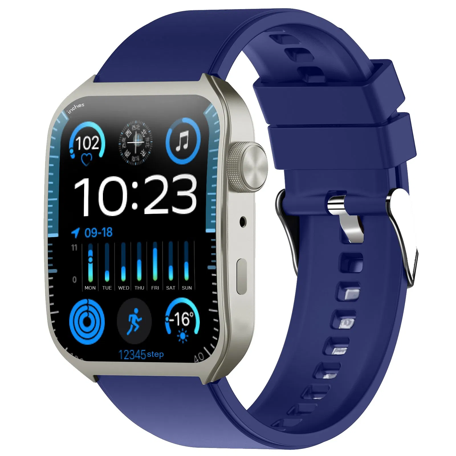 New High-Quality Model Fitness Sports Tracking F15 Smartwatch Full Touch